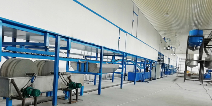 In March 2019, the installation of Uzbekistan medical gloves production line was completed